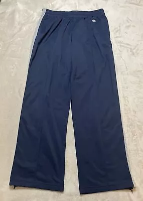 Vintage Y2K Nike Track Pants Men's Size 2XL Blue Ankle Zip Sweatpants 158677 • $19.95