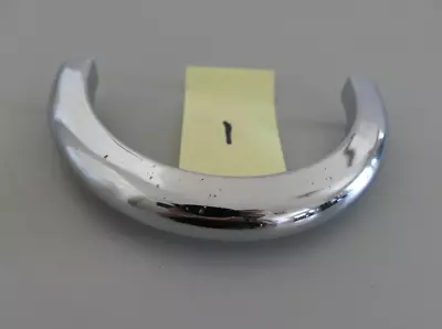 Seeburg 3W1 Chrome Drop Slot Guard Ring Half Moon For Cover #1 (Part #505204) • $20