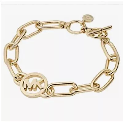 Michael Kors Gold Tone Chain Link  Bracelet NEW • $54.99