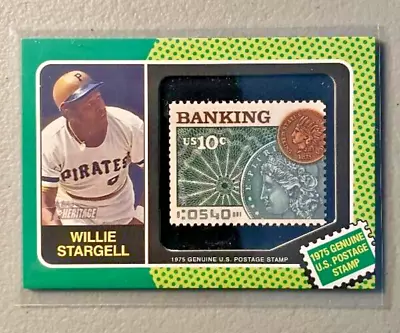 2024 Topps Heritage 1975 US Postal Stamp Willie Stargell 41/50 #75 US-WS Pirates • $150