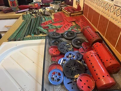 Job Lot Of Vintage Retro Meccano And Books. • £179.99