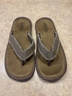 Woodstock Vintage Brand New York Cushioned Flip Flops Sandals Men's Size XL 13 • $19.99