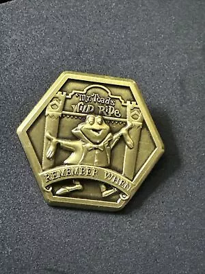 Disney Mr Toad Wild Ride Mickey Mouse Revue Remember When Ride Le 750 Pin • $7.99