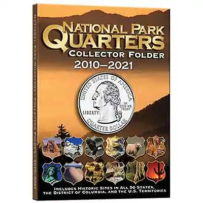 Whitman Coin Folder 2883 National Park Quarters 2010-2021  Album / Book  25 Cent • $5.49