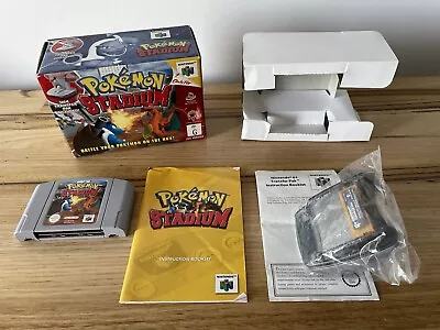 $333 • Buy N64 Pokemon Stadium [+Transfer Pak] CIB