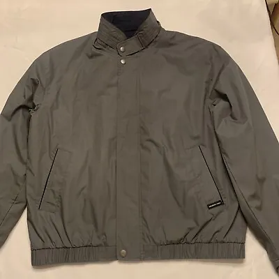 Vintage Members Only Mariner Size XL Gray Mariner Windbreaker Jacket • $15