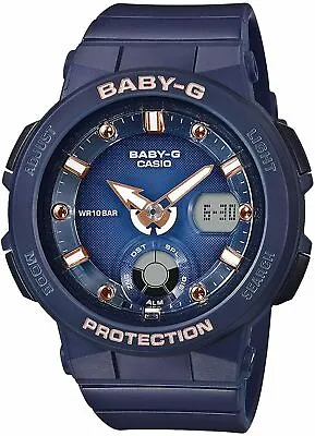 £116.73 • Buy Wristwatch CASIO BABY-G G-SHOCK BGA-250-2A2DR Silicone Blue Sub 100mt