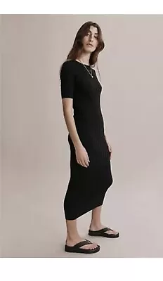 Country Road Rib Knit Midi Dress • $90