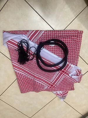 Arab Mens Cotton Keffiyeh Scarf  • £10