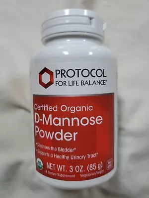Protocol D-Mannose Powder Bladder Kidney And Urinary Tract Health 3 Oz Ex 07/26 • $29.39