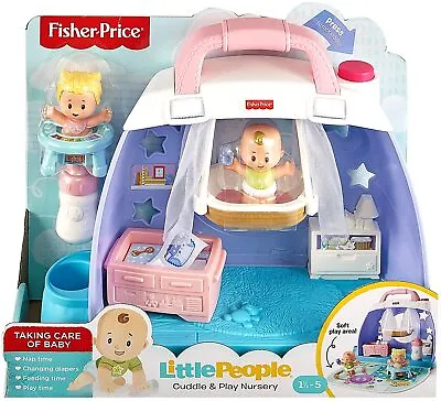 £16.99 • Buy Fisher Price Little People Cuddle & Play Nursery GKP70 Brand NEW & Boxed