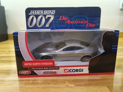 £10 • Buy BOXED CORGI TY07501 James Bond 007 Aston Martin Vanquish, Die Another Day 