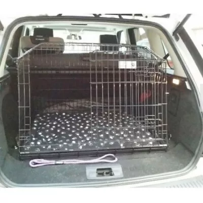 PET WORLD Range Rover Sport 05+ Sloping Car Travel Pet Puppy Dog Crate Cage • £184.40