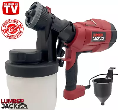£39.99 • Buy Electric Paint Sprayer Spray Gun HVLP Airless Handheld For Indoor & Outdoor Use