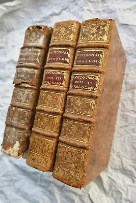 £255.69 • Buy Noblesse Dictionnaire Genealogical Heraldic, Chronological And History 1757
