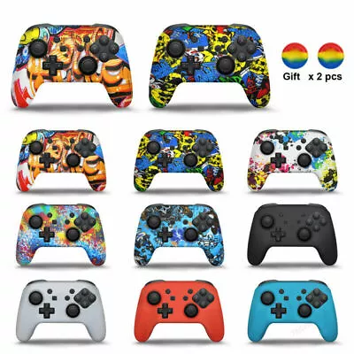 For Nintendo Switch PRO Controller Camo Silicone Gamepad Case Skin Grip Cover AU • $12.22