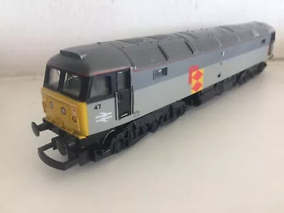 Hornby 47 Br Sector Livery Railfreight Grey Ringfield Motor Brush Type 4 Loco Gc • £49.40