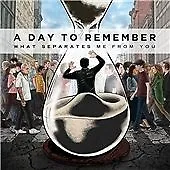 A Day To Remember : What Separates Me From You CD (2010) FREE Shipping Save £s • $3.73