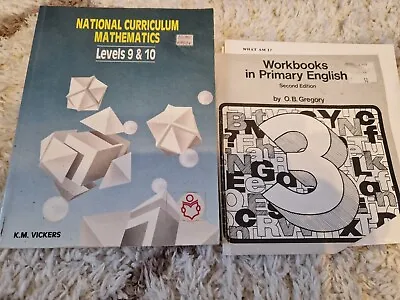 Mathematics And Primary English School Books • £5