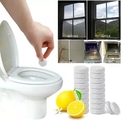 Refill Tablets For Kaboom Toilet Scrub Free Cleaning System Easy Lemon Scent • $11.50