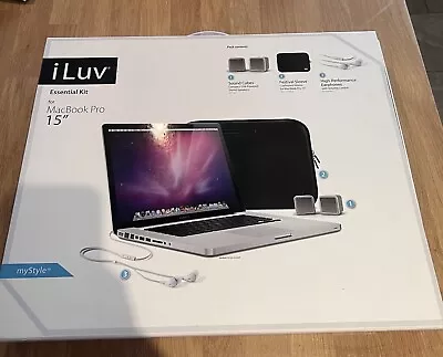 Iluv Essential Kit Gift Pack For 15  Macbook Air/pro Or Pc Laptop Case • £12.99