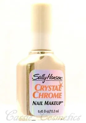 2 Bottles Metallic -  Sally Hansen Chrome Nail Polish - Peach Crystal # 67 • $18