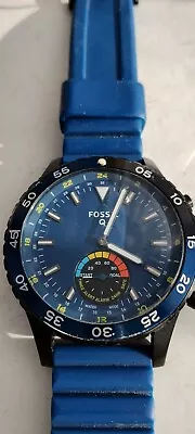 Fossil Q Crewmaster Hybrid Smartwatch In Good Condition & Original Box • £35