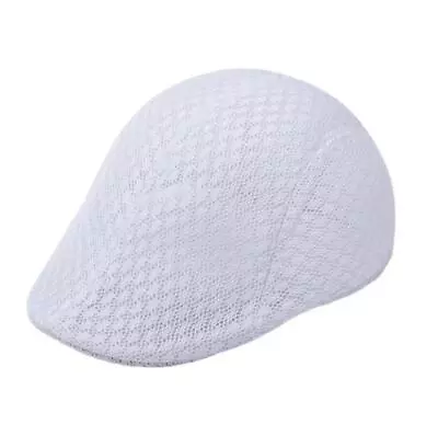 Summer Gatsby Cap Duck Mesh Mens Ivy Hat Golf Driving Sun Flat Cabbie Newsboy • $7.59