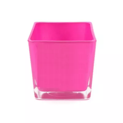 £14.95 • Buy Personalised Home Sweet Home New House Moving In Gift Medium Pink Glass Vase