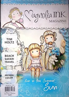 Magnolia Ink Magazine #3 2010 Cover: Fun In The Summer Sun Tim Holtz Sweden • $7.95