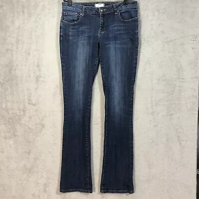 I Love H81 Jeans Womens Size 26 Blue Skinny Low Rise Pants Denim Medium Wash • $12.95