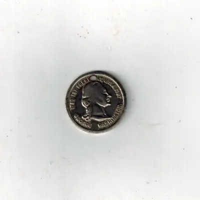 1789-1797 1st President USA George Washington Funeral Coin Medallion Token VTG • $4.99
