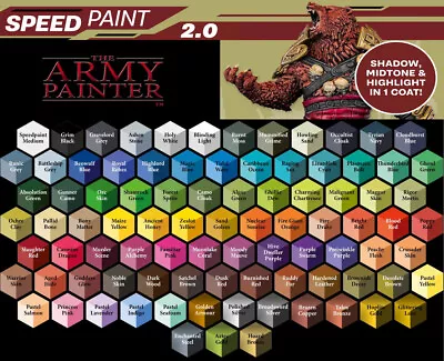 The Army Painter SpeedPaint 2.0 18ml Singles 90 Colors- Vault 35 • $4.99