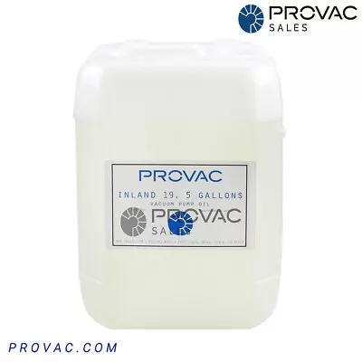 $284 • Buy Inland 19 Vacuum Pump Oil, 5 Gallon, By Provac Sales, Inc.