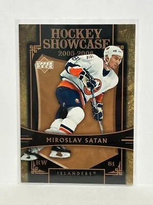 Miroslav Satan 2005-06 Upper Deck Hockey Showcase Card # HS23 • $6