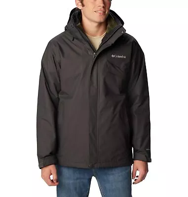 Columbia Men's Bugaboo II Fleece Interchange Jacket Dark Mountain WM1273-015 • $120