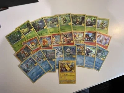 $114.99 • Buy 2021 McDonald’s Pokemon 25th Anniversary Card Complete Holo Set
