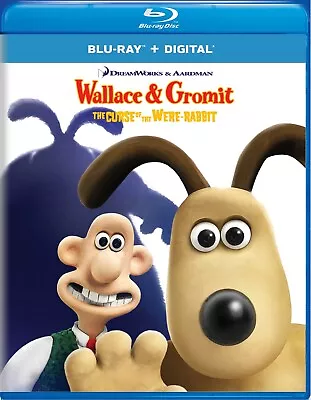 Wallace And Gromit The Curse Of The Were-rabbit Blu-ray Peter Sallis NEW • $8.99