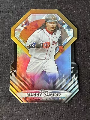 2022 Topps Update Manny Ramirez Diamond Greats Die Cut Black 222/299 #DGDC-55 • $2.99