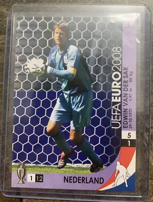 Edwin Van Der Sar #5 2008 Panini EUFA EURO Portugal *Near Mint* • $1.66