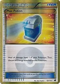 Max Potion (121 Secret Rare #121/116) - Holofoil BW - Plasma Freeze MP Pokemon • $16.33