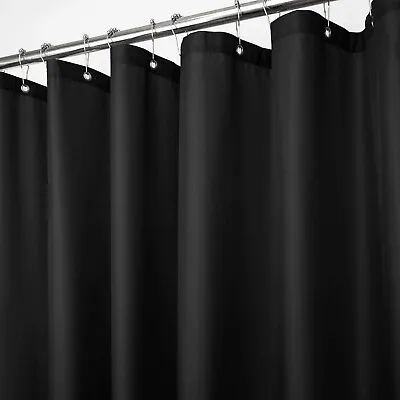 $9.99 • Buy PVC Shower Curtain Liner Vinyl Resistant Water Repellent Odorless With Magnets