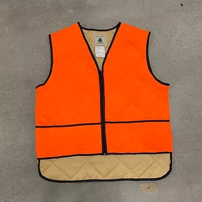 $8 • Buy Northwest Territory Blaze Orange Hunting Vest Size Medium Nylon Lined
