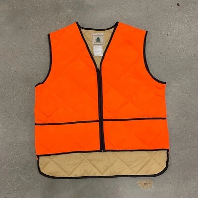 $8 • Buy Northwest Territory Blaze Orange Hunting Vest Size Medium Nylon Lined