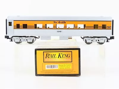 O Gauge 3-Rail MTH 30-6094-2 DRGW Rio Grande Coach Passenger Car #1241 • $39.95