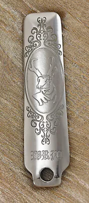 Deer - Antelope Or Initial  Engraved On 98 Mauser Floor Plate - Family Heirloom • $81.49