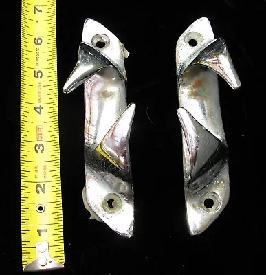 Vintage Chrome Bronze Nautical Cleats Docking Rigging Sailboat Boat Ship Yacht ! • $45
