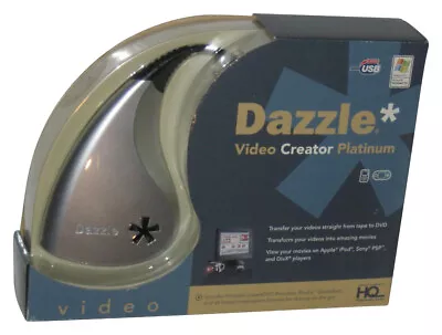 Dazzle Video Creator Platinum - (Transfer Video From VHS To DVD) • $12.43