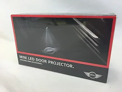 OEM Mini Cooper LED Door Projector Wings Checkered Flag Union Jack 63312414106 • $106.75