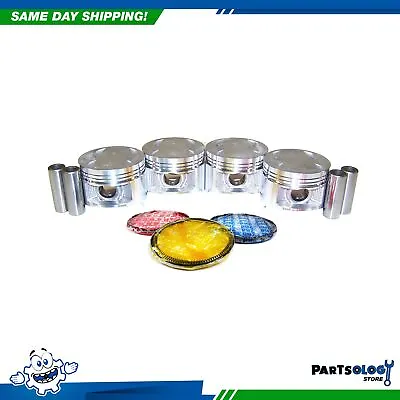 DNJ PRK212 Piston And Ring Kit For 90-01 Acura Integra 1.8L L4 DOHC 16V B18B1 • $94.34